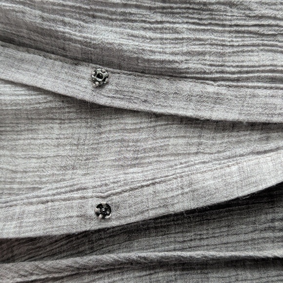 L’agence x Barney’s New York Gray Modal Wool Blend Blouse Women's Size 8 - Picture 10 of 10